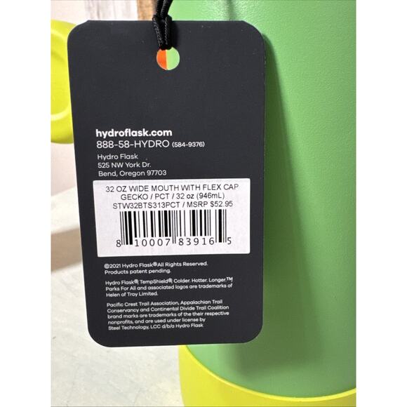 2021 Hydro Flask Limited Edition Trail Series Water Bottle Hiking Set Of 6 - Picture 16 of 16